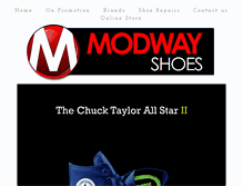 Tablet Screenshot of modwayshoes.com